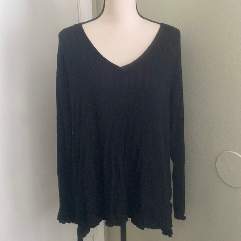❤️3x$20 - Mote Ribbed Long Sleeve Blouse